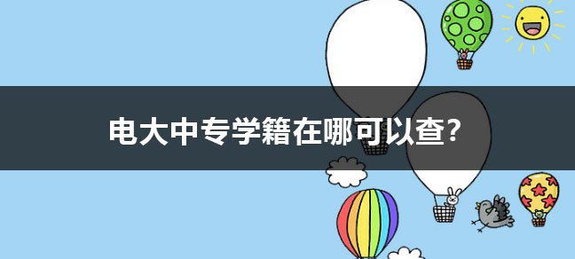 成人中专