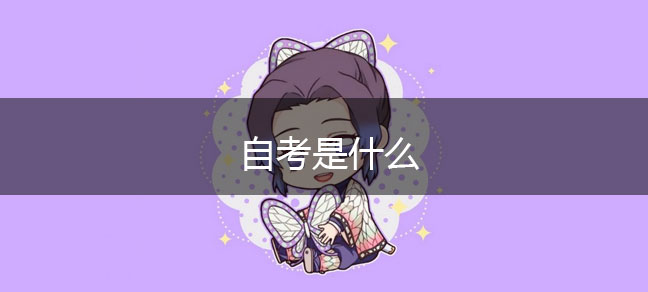自考是什么